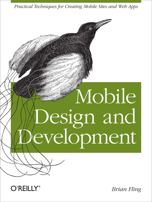 Title details for Mobile Design and Development by Brian Fling - Available